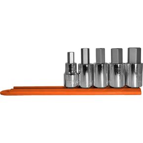 Mayhew Tools 16006 Titanium-Coated Low-Profile Dual Drive Set, Triple Square, 8-Piece