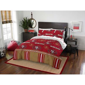 Northwest 1NFL-87500-I013-EDC San Francisco 49ers Queen Bed in Bag Set