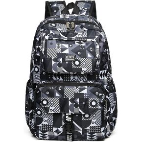 ORILOOSEN Leisure Backpack for Girls,School Bookbags for Primary and Middle School,Water Resistan Backpack (Blue), Medium