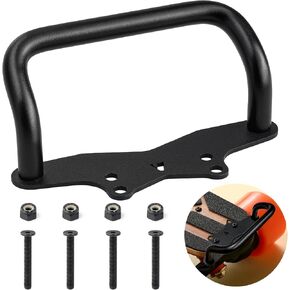 Skateboard Handle for Meepo Exway, All Stainless Steel Ant-Rust Durable Skateboard Carry Handle with Four Holes Longboard Widened Carrier Grip Board Accessories
