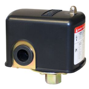 Merrill MFG MPSHD6080 Water Well Pressure Control & Air-Pump Pressure Switch, 60-80 PSI Pressure Setting, NEMA 1, Adjustable Differential,1/4" Female NPT