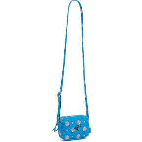 Vera Bradley Women's Cotton NFL Small Stadium Crossbody Bag (Multiple Teams Available)