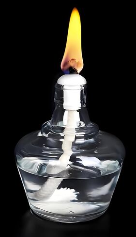Classic Alcohol Burner Lamp Set, Glass Bunsen Burners Lab Equipment Heating 150ml with 12 Free Replacement 6-Inch Wicks, 4 Funnels and 80pcs pH.1-14 Test Papers in Saudi Arabia