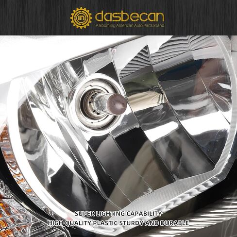 Dasbecan Halogen Headlight Compatible With 2012-2015 BMW 320i 328i 335i 328i xDrive & 328d 328d xDrive Left Driver Side Lens and Housing Trim Headlamp Assembly Replaces# 63117338709 BM2502169 in Saudi Arabia