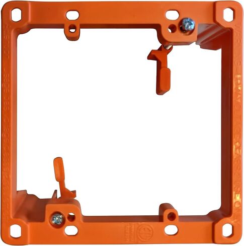BestMounts - 5 Pack Low Voltage Mounting Brackets 1 Gang for Drywall Outlet Cable Pass Through Wall Plates - Cable Wall Plate Bracket for Old Work, Telephone Wires, Network Cable, HDMI, Speaker Wire in Saudi Arabia