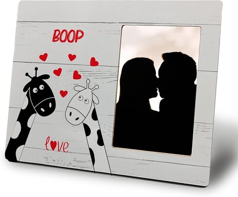 Mancheng-zi Love Picture Frames, Love Gifts for Her, Valentines Gifts for Her Girlfriend, Anniversary Wedding Gifts for Wife Couple, Cute Panda Gifts Picture Frames for Couples, 4x6 Picture Frame in Kuwait