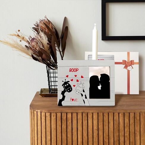 Mancheng-zi Love Picture Frames, Love Gifts for Her, Valentines Gifts for Her Girlfriend, Anniversary Wedding Gifts for Wife Couple, Cute Panda Gifts Picture Frames for Couples, 4x6 Picture Frame in Kuwait