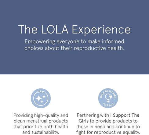 LOLA Organic Cotton Tampons with Cardboard Applicator, 36 Count (2 Packs of 18) - Tampons Super, Period Feminine Hygiene Products, HSA FSA Approved Products Feminine Care in Saudi Arabia