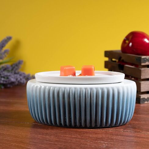 ScentSationals Wide Wax Warmers, Scented Wax Cube Melter, Electric Fragrance and Oil Burner, Wickless Candle Air Freshener, Indoor Home Décor, Narrow House Decoration Paloma in Saudi Arabia