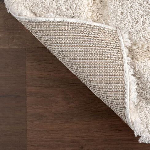 nuLOOM Christabel Checkered High-Low Shag Area Rug, 4x6, Beige in Saudi Arabia