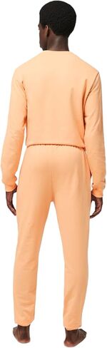 Lacoste Mens Crocodile Print Stretch Cotton Pajama Pants in Saudi Arabia
