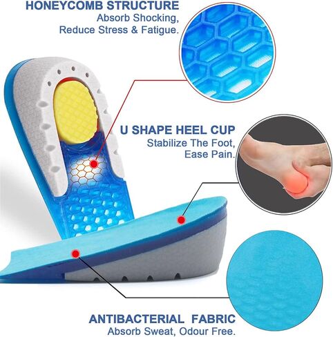 Heel Lifts for Women Shoes, Shoe Inserts to Make You Taller, Suitable for Various Shoes in Kuwait