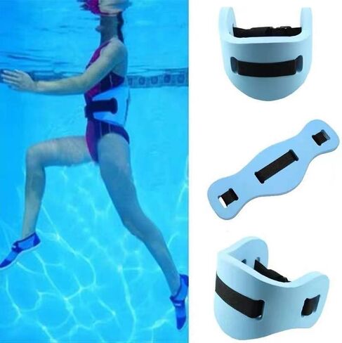 Swim Floating Belt, Water Aerobics Exercise Belt, Aqua Fitness Foam Flotation Aid, Swim Training Equipment for Low Impact Swimming Pool Workouts & Physical Therapy in Saudi Arabia
