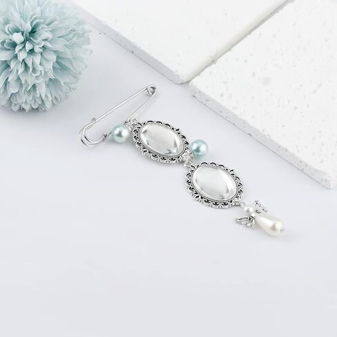 Wedding Bouquet Memorial Charm Bridal Bouquet Photo Charm for Wedding Memory Walk Down The Aisle You are Always in My Heart Something Blue for Bridal in Saudi Arabia