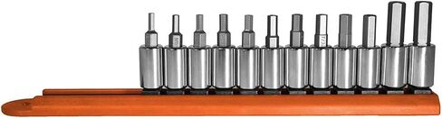 Mayhew Tools 16006 مجموعة محركات مزدوجة منخفضة المستوى مطلية بالتيتانيوم، مربعة ثلاثية، 8 قطع in Kuwait