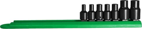 Mayhew Tools 16006 مجموعة محركات مزدوجة منخفضة المستوى مطلية بالتيتانيوم، مربعة ثلاثية، 8 قطع in Kuwait