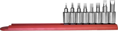 Mayhew Tools 16006 مجموعة محركات مزدوجة منخفضة المستوى مطلية بالتيتانيوم، مربعة ثلاثية، 8 قطع in Kuwait