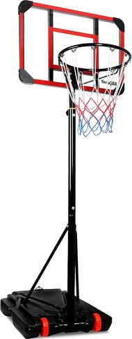 Yes4All Portable Basketball Hoop Outdoor, 3.8-10Ft Basketball Goal Adjustable for Youth/Teen/Adult Practicing Indoor & Outdoor in Saudi Arabia