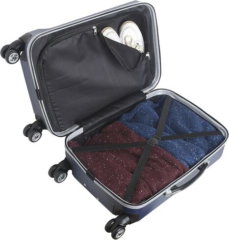 Denco NFL Arizona Cardinals Carry-On Hardcase Spinner, Navy in Saudi Arabia