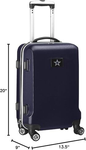 Denco NFL Arizona Cardinals Carry-On Hardcase Spinner, Navy in Saudi Arabia