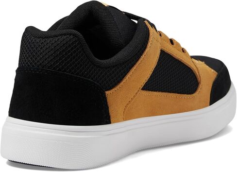 حذاء Volcom® Evolve EH Comp Toe للرجال - الجزء العلوي من الجلد السويدي والجلد - نعل داخلي ناعم - بطانة من الإسفنج الذكي أسود/قمح 7 M in Saudi Arabia