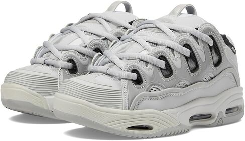 Osiris Men's D3 2001 Skate Shoe, Grey/Black/Grey, 13 in Saudi Arabia