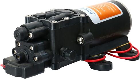 Amarine Made 12 فولت مضخة الحجاب الحاجز لضغط المياه ذاتية التحضير 1.3 GPM 100 PSI للقافلة/RV/القارب/البحرية in Saudi Arabia
