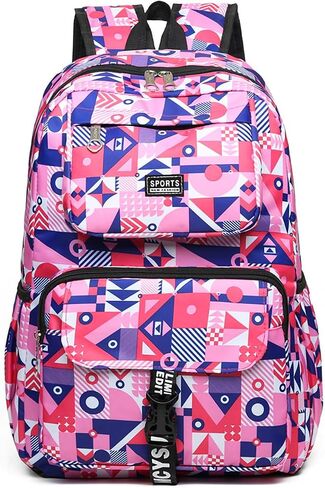 ORILOOSEN Leisure Backpack for Girls,School Bookbags for Primary and Middle School,Water Resistan Backpack (Blue), Medium in Kuwait