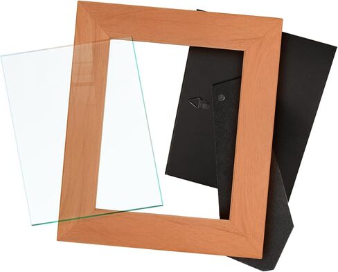 هدية ThisWear للعم أفضل عم على الإطلاق لعيد الأب من الخشب الطبيعي المنقوش مقاس 4×6 إطار صورة خشبي in Kuwait