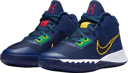 حذاء Nike Big Kids Kyrie Flytrap 4 أزرق أصفر CT5537-400 (رقم_7) in Saudi Arabia