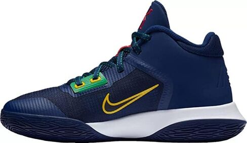 حذاء Nike Big Kids Kyrie Flytrap 4 أزرق أصفر CT5537-400 (رقم_7) in Saudi Arabia