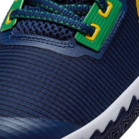 حذاء Nike Big Kids Kyrie Flytrap 4 أزرق أصفر CT5537-400 (رقم_7) in Saudi Arabia