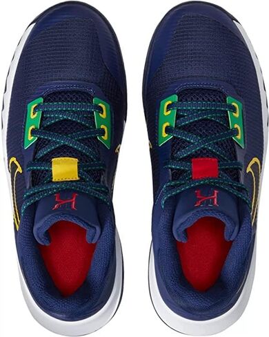حذاء Nike Big Kids Kyrie Flytrap 4 أزرق أصفر CT5537-400 (رقم_7) in Saudi Arabia