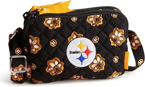 حقيبة كروس للسيدات من Vera Bradley مصنوعة من القطن NFL Small Stadium (تتوفر فرق متعددة) in Saudi Arabia
