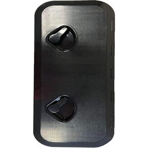 SEAFLO Marine Boat Deck Access Hatch & Lid 23.9" x 13.9", Black, 606mm x 353mm