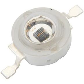 CHANZON 10 pcs High Power Led Chip 3W Cool White (10000k - 15000K / 600mA - 700mA / DC 3V - 3.4V / 3 Watt) Super Bright Intensity SMD COB Light Emitter Components Diode 3 W Bulb Beads DIY Lighting