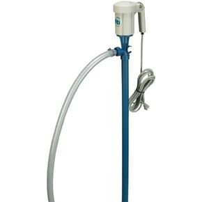DEFP019 Drum Pump Kit, Includes EFP-40 Pump, S1 Motor, 5ft PVC Hose and Clamp