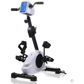 Electronic Physical Therapy Rehab bike Trainer exerciser Cycle Arm Leg Pedal Exerciser Bike Health Recovery Pedal exerciser With 7 inch Display Touchscreen for Handicap, Disabled and Stroke Survivor