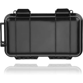 Cocoarm Waterproof Storage Case, Outdoor Shockproof Anti Pressure Airtight Survival Case Waterproof Absorbing Pad Inside (Model B external dimensions: 190 * 120 * 52mm)
