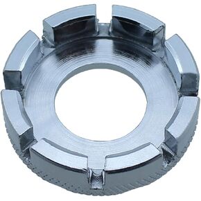 1.57x1.57x0.52inch Steel Bicycle Rim Trimming Tool 8 Slot Spoke Wrench Spoke Tool for Adjusting Tightness of Bicycle Spokes