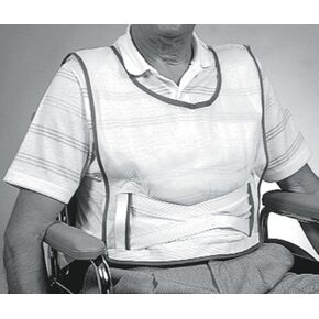 Medline Koolnit Slipover Patient Safety Vest, Koolknit, Large (Pack of 6)