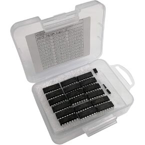 30PCS 74LSxx Series Logic IC Kit(00 02 03 04 05 06 07 08 11 14 32 74 86 112 123 125 132 138 139 157 163 164 166 221 240 244 245 273 373 374) + 1PCS NE555 Total 31PCS