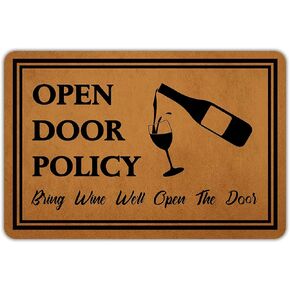 Ytanie Welcome Mats for Front Door Outdoor Entry Play Like A Champion Today Doormat Non Slip Rubber Mat for Home Indoor Farmhouse Funny Kitchen Rugs Patio Full Brown