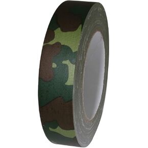 GGR Supplies T.R.U. CDT-80CAM Camouflage/Military Cloth Duct Tape with Synthetic Resin Adhesive. 25 Yards. (2 in.)
