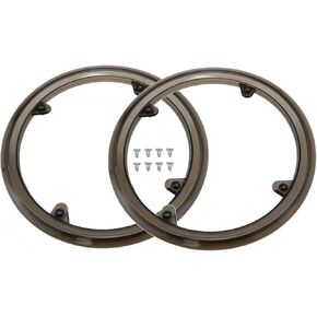 Bike Chain Guard Chainring Guard Bicycle Chain Guard Bike Chain Cover Bike Chainwheel Protective Guard Cover Bike Accessories Black with Screws 2PCS