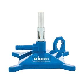 EISCO Natural Gas Micro Bunsen Burner, StabiliBase Anti-Tip Design with Handle, Flame Stabilizer, NG - Eisco Labs