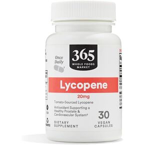 Whole Foods Market 365, Lycopene 20 mg, 30 Count