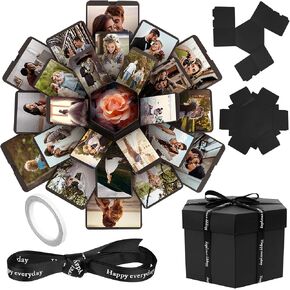 Explosion gift box Cajas grandes para regalos sorpresa Suitable for marriage proposal, Valentine's Day or birthday gifts