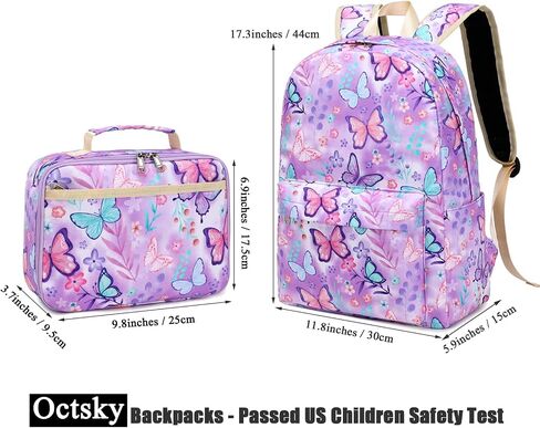 Octsky Backpack for Girls Teen Corduroy Bookbags Elementary Middle High School Bag Women Travel Daypacks Beige/Black in Kuwait