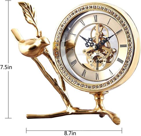 SHISEDECO Large Gear Wheel Hour Wall Clock-Premium Plastic，3D Moving Gear Wall Clock，Perfect for Living Room, Reading Room, Restaurant, Office Decor(Full Range Available) (B-Black) in Kuwait